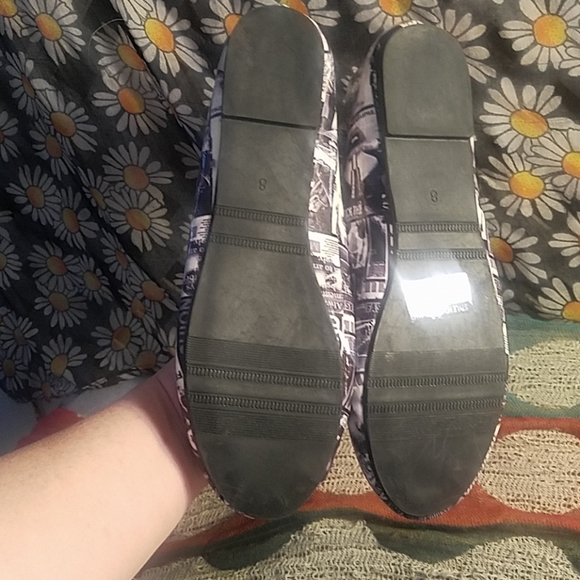 Ladies Epic Steps Flats Fashion Design Size 8 - Picture 5 of 7